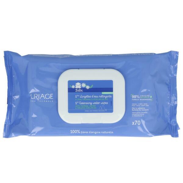 Uriage Bebe vlazne maramice 70